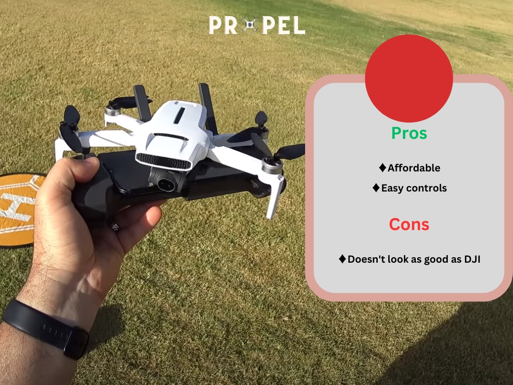 Los mejores drones de menos de 250 gramos: Fimi X8 Mini