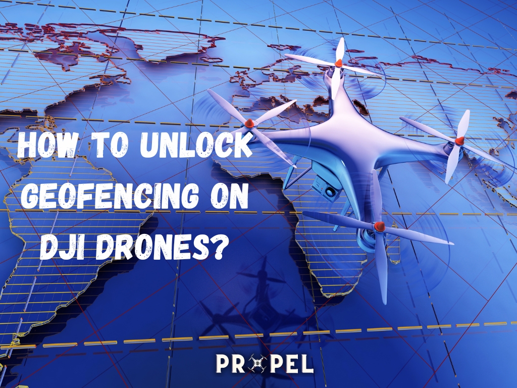 Sblocco del geofencing sui droni DJI