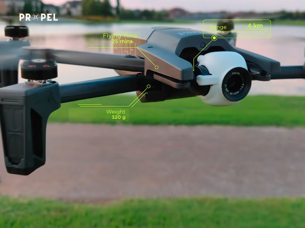 Los mejores drones loro: Parrot Anafi