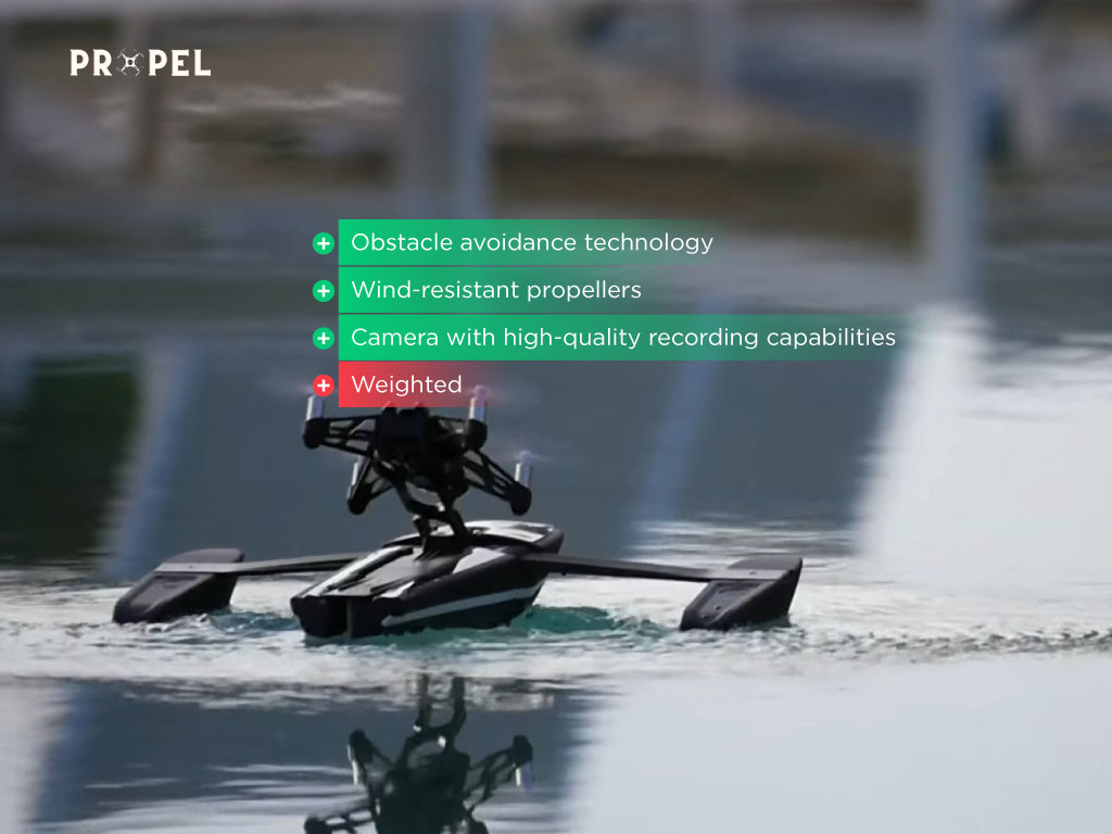 Los mejores drones loro: Parrot Hydrofoil