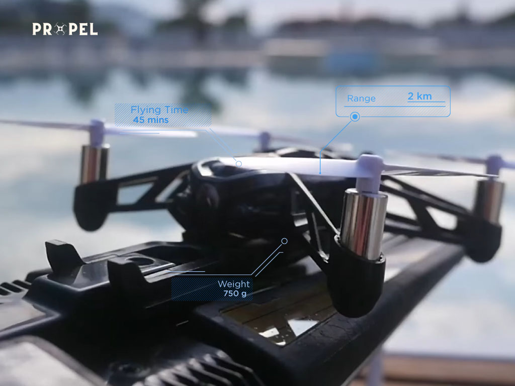 Mini-drone Parrot Hydrofoil