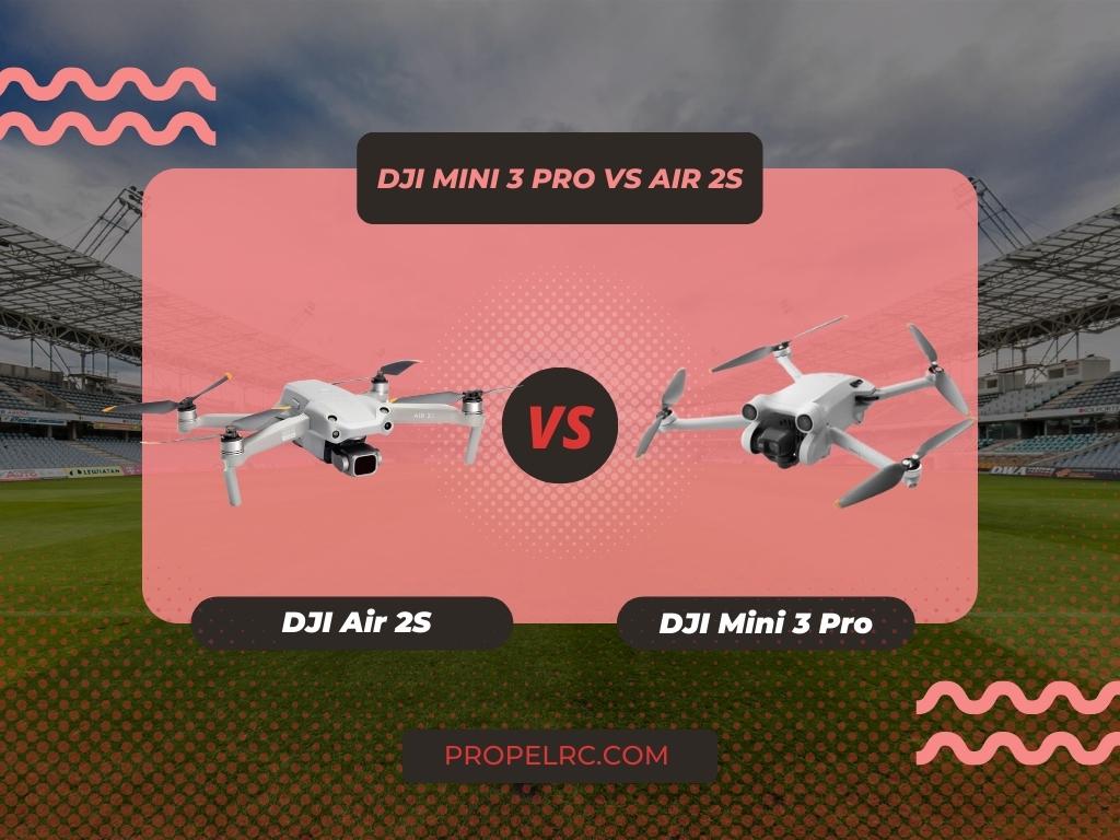 DJI Mini 3 Pro против Air 2S