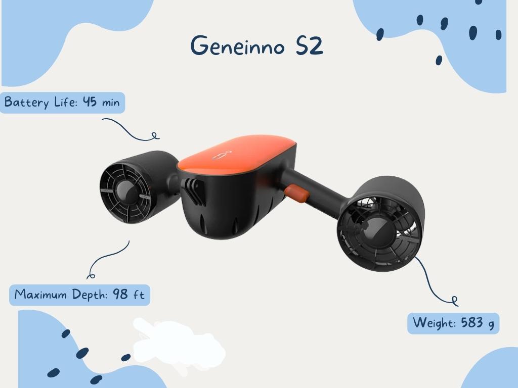 Best Underwater Drones - Geneinno S2