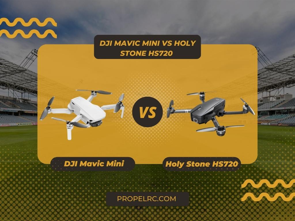 Holy Stone HS720 gegen DJI Mavic Mini