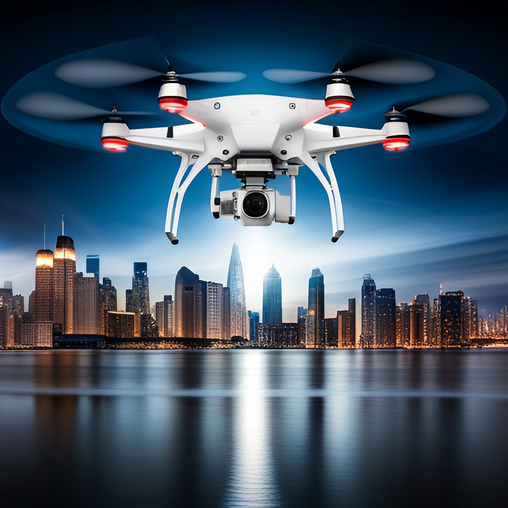 ¿Cómo se ve un dron policial por la noche y cómo detectarlo?