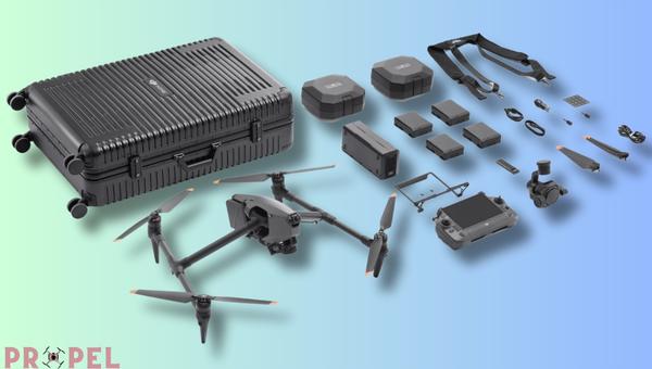 Was ist im Lieferumfang der DJI Inspire 3 enthalten?