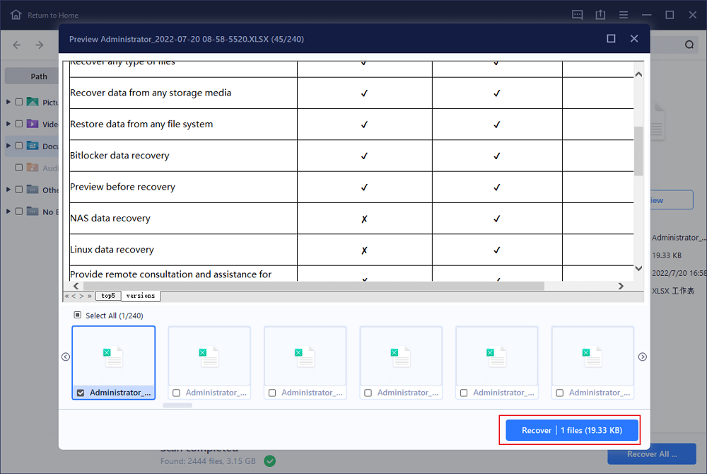 DJI File Recovery