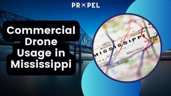 Utilisation de drones commerciaux dans le Mississippi