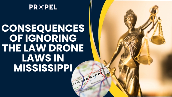 Conséquences de l'ignorance des lois sur les drones dans le Mississippi