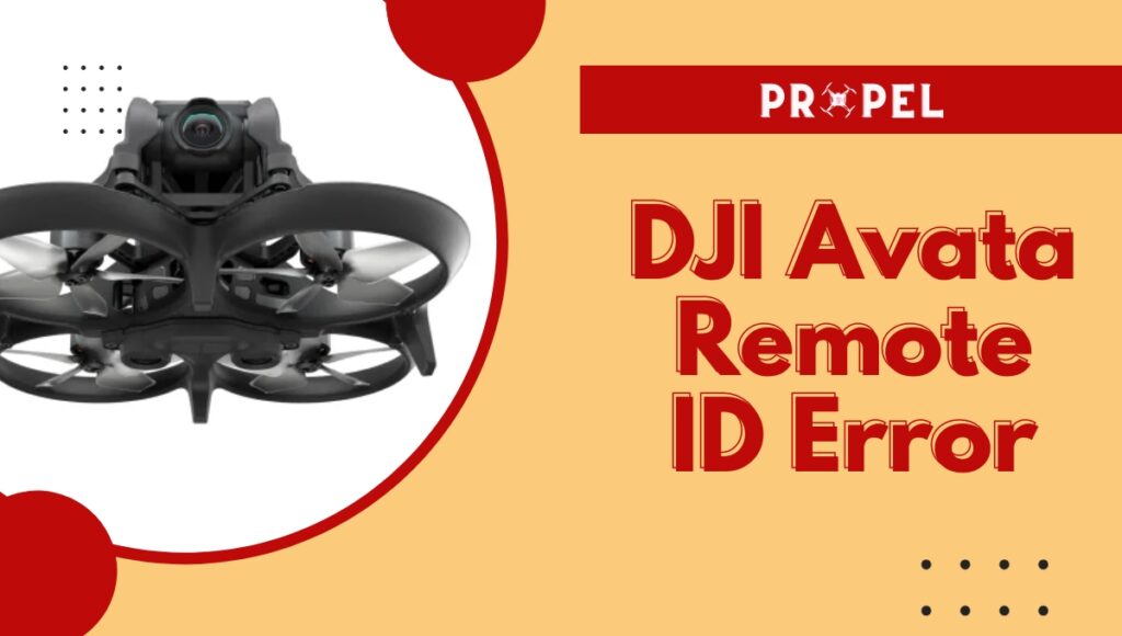 DJI Avata Remote ID Error