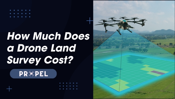 Combien coûte une étude terrestre par drone ?