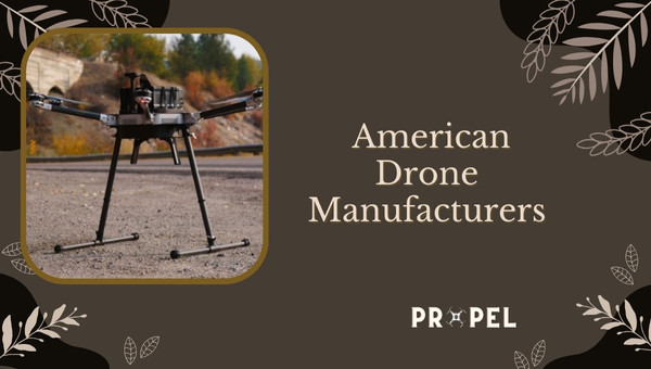 12 principais fabricantes americanos de drones