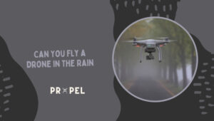 Si può far volare un drone sotto la pioggia?