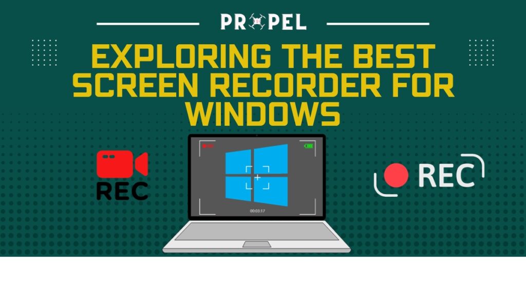 Esplorando il miglior registratore dello schermo per Windows