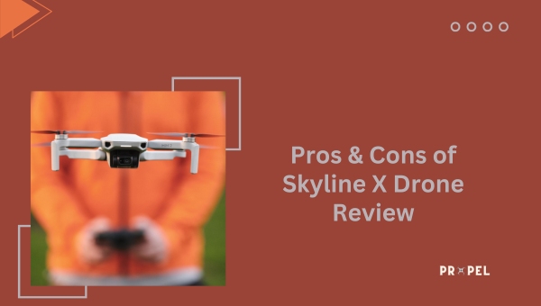 Prós e contras da análise do drone Skyline X