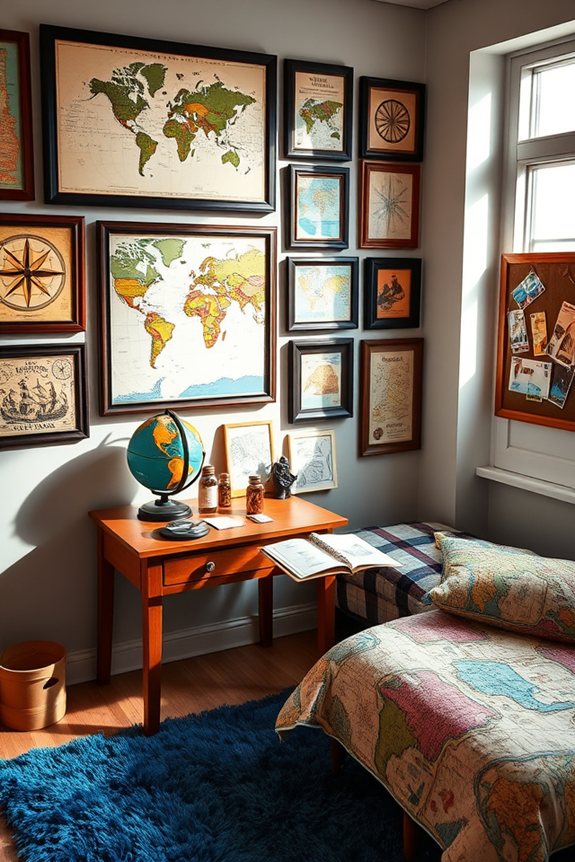 adventure inspired room decor