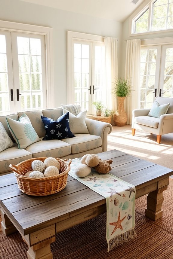 aquatic themed beach house decor
