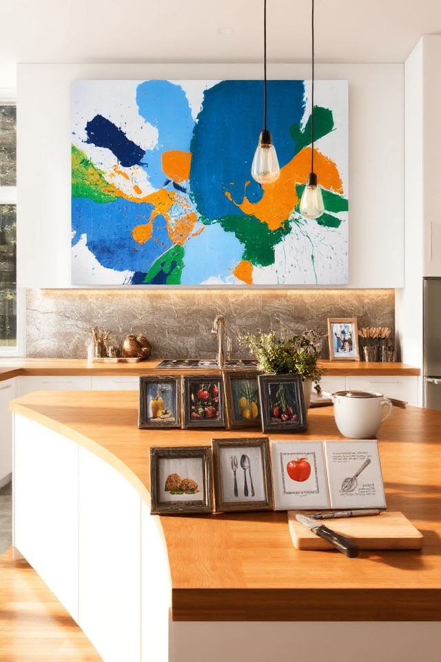 artful kitchen island personalization