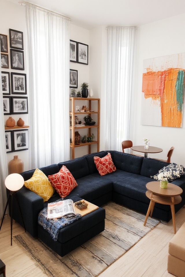 artistic personal decor touches