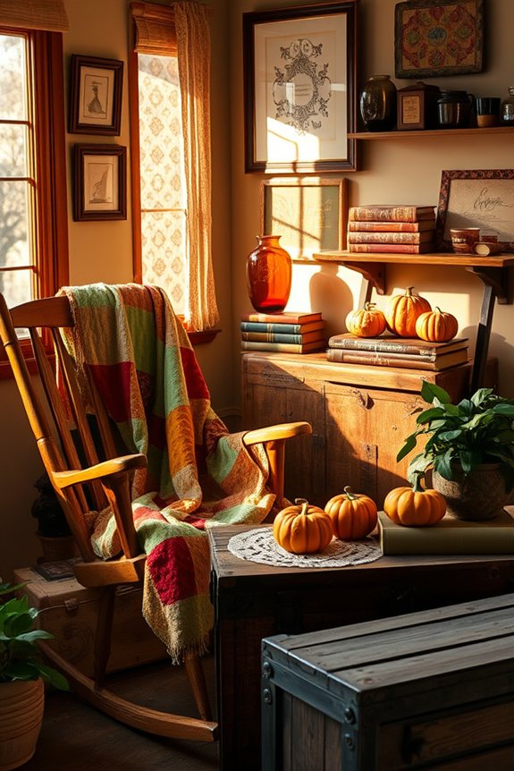 autumn vintage home decor