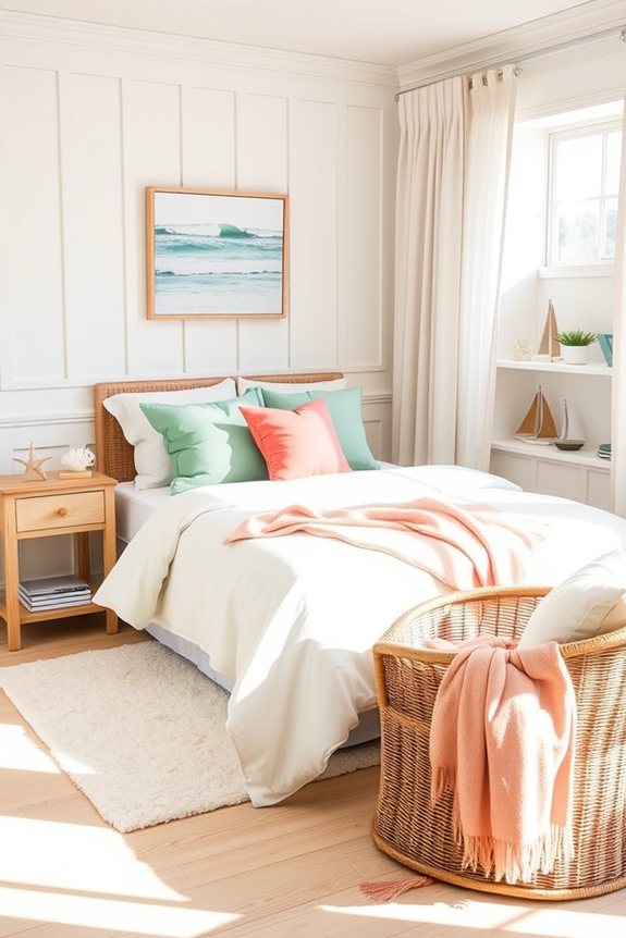 beach inspired color scheme