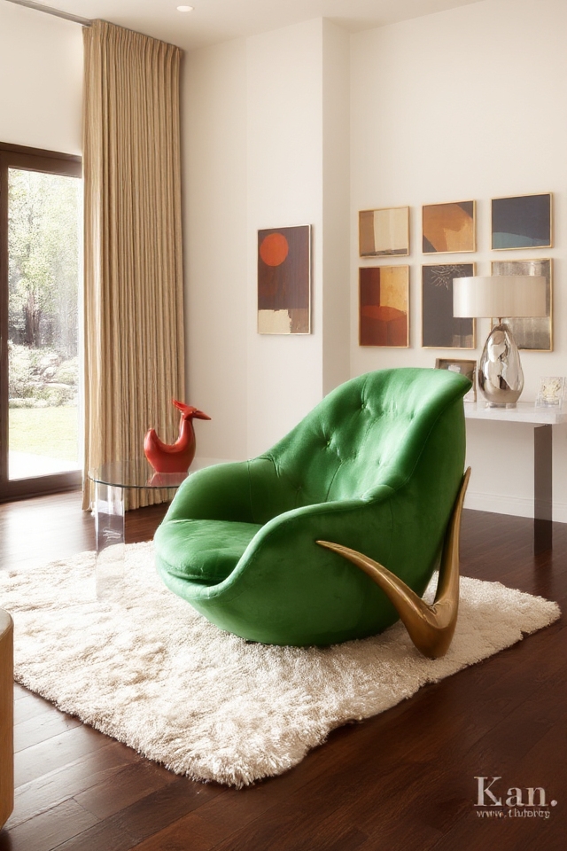 bold artistic oversized chairs