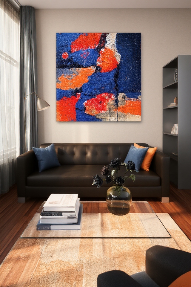bold artwork elevates decor