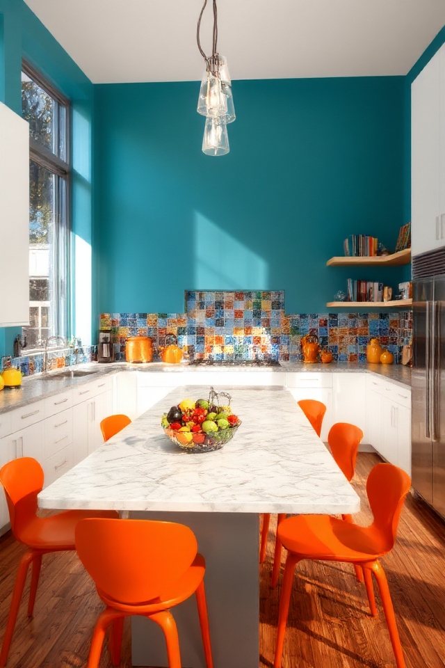 bold color accent incorporation