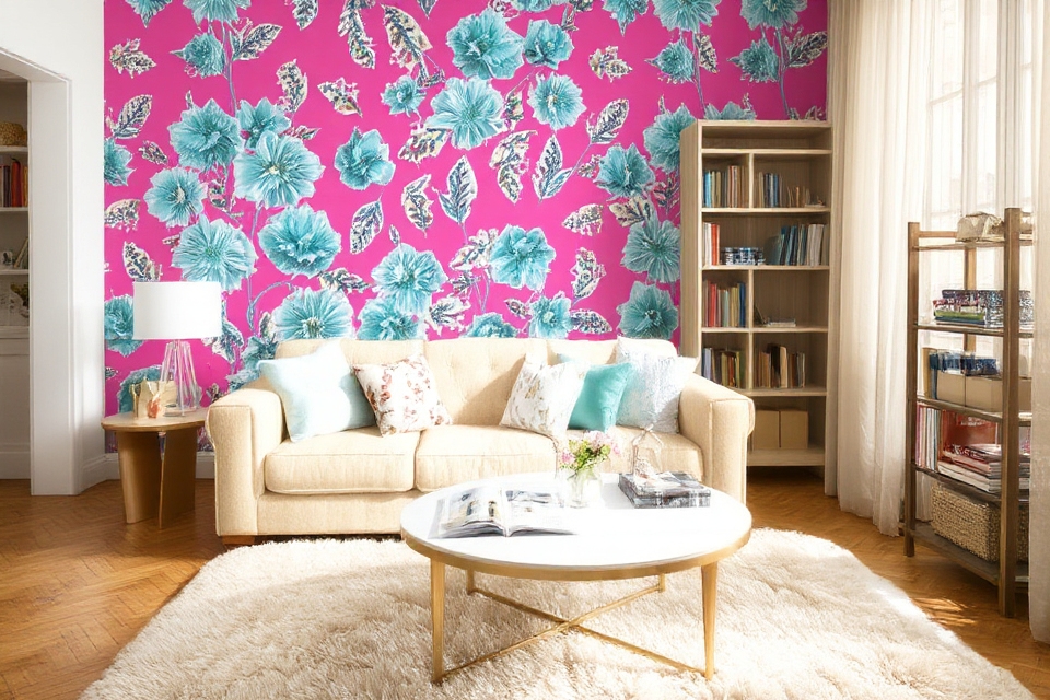 bold colors and patterns