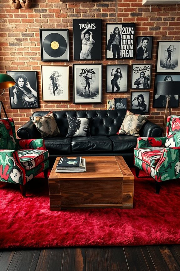 bold eclectic furniture selections