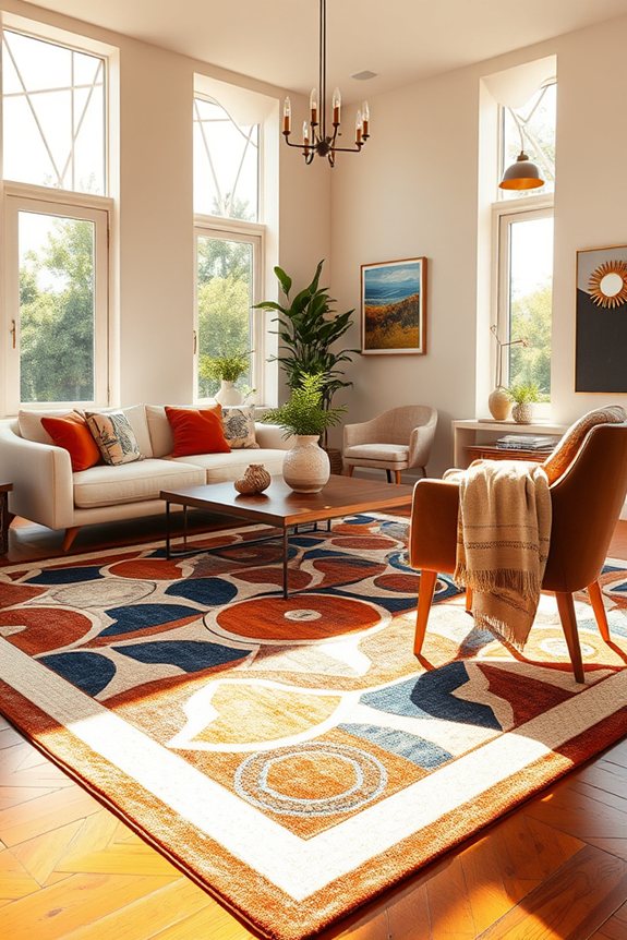 bold rugs for couples