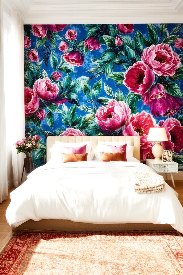 bold wallpaper transforms spaces