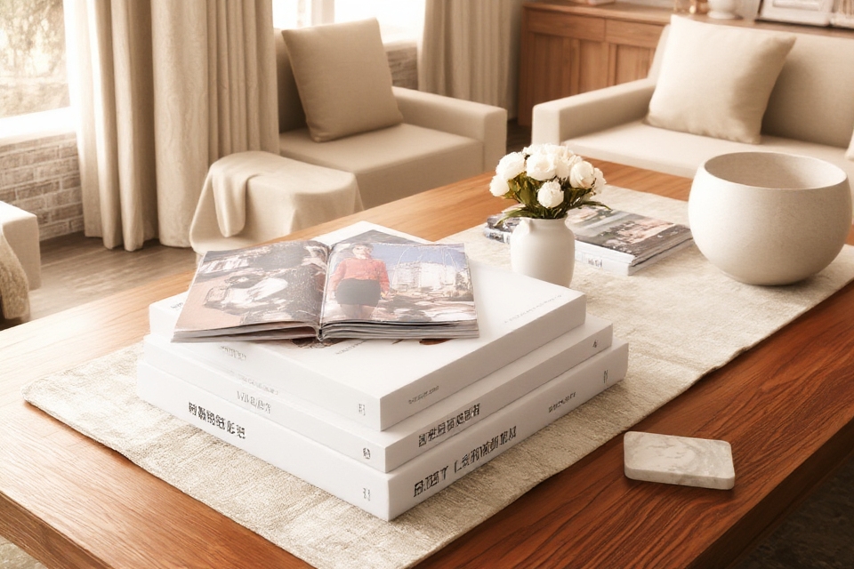 books and magazines decor