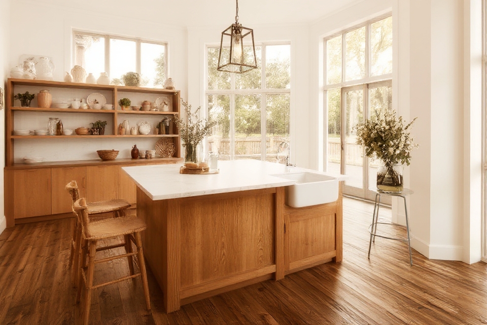 bright airy rustic charm