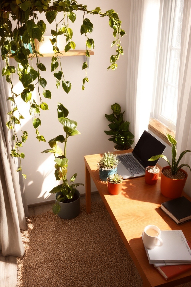 bring tranquility with plants
