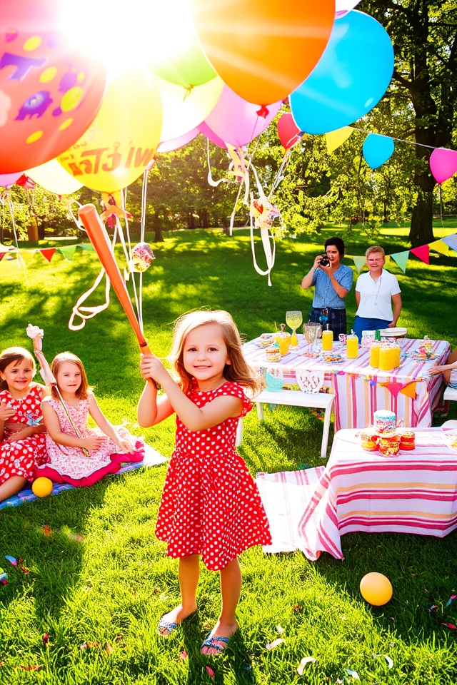 bursting balloons for fun