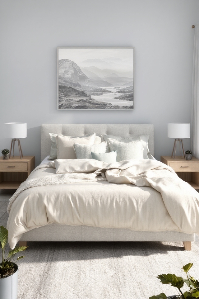 calming hues create tranquility