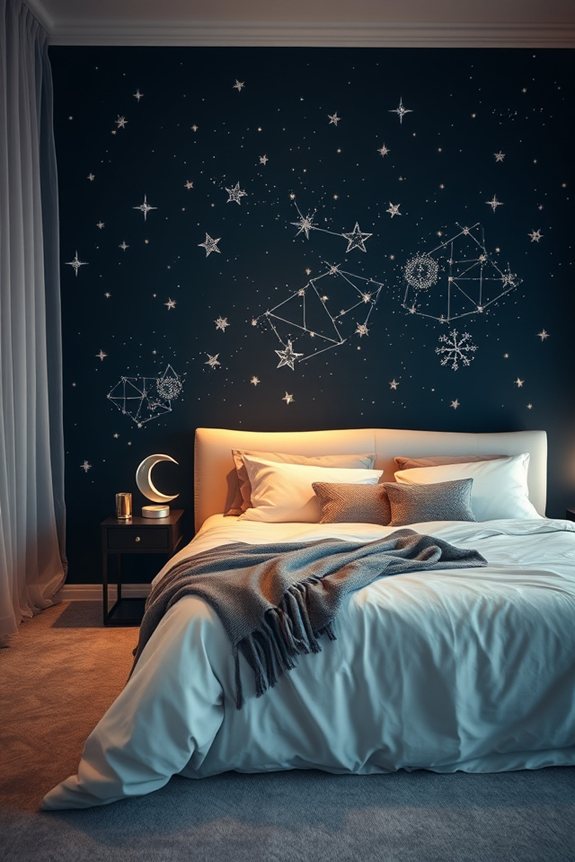 celestial themed wall decals