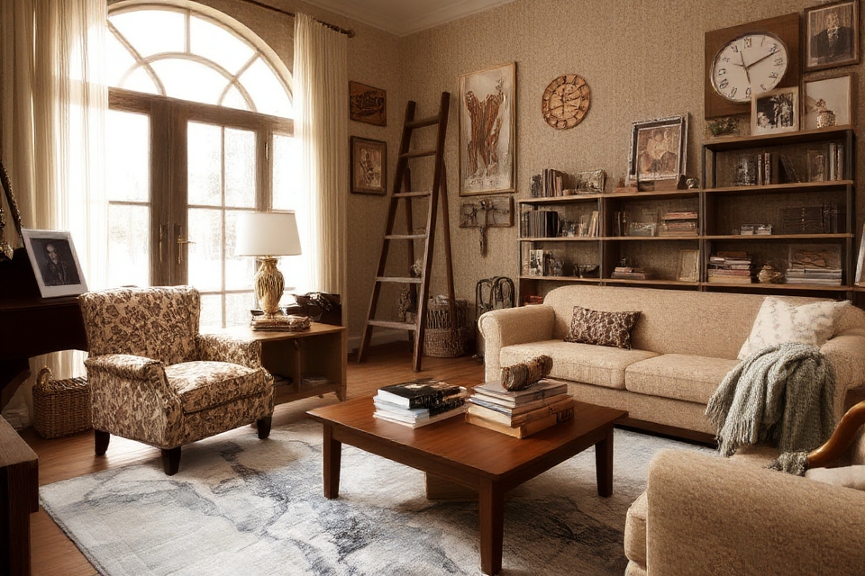 character through vintage decor
