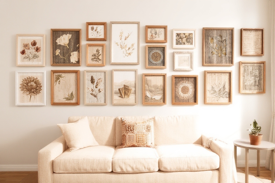 charming fabric wall art