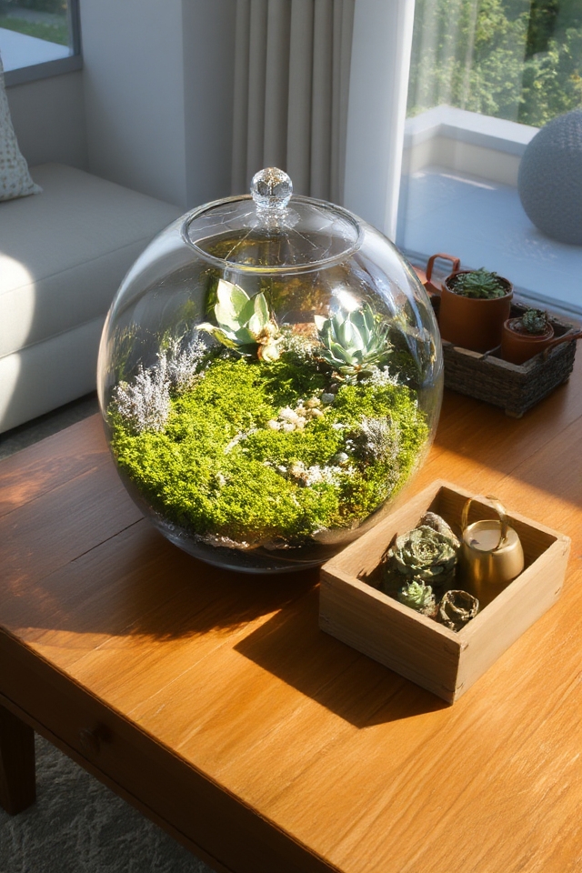 charming miniature garden decor