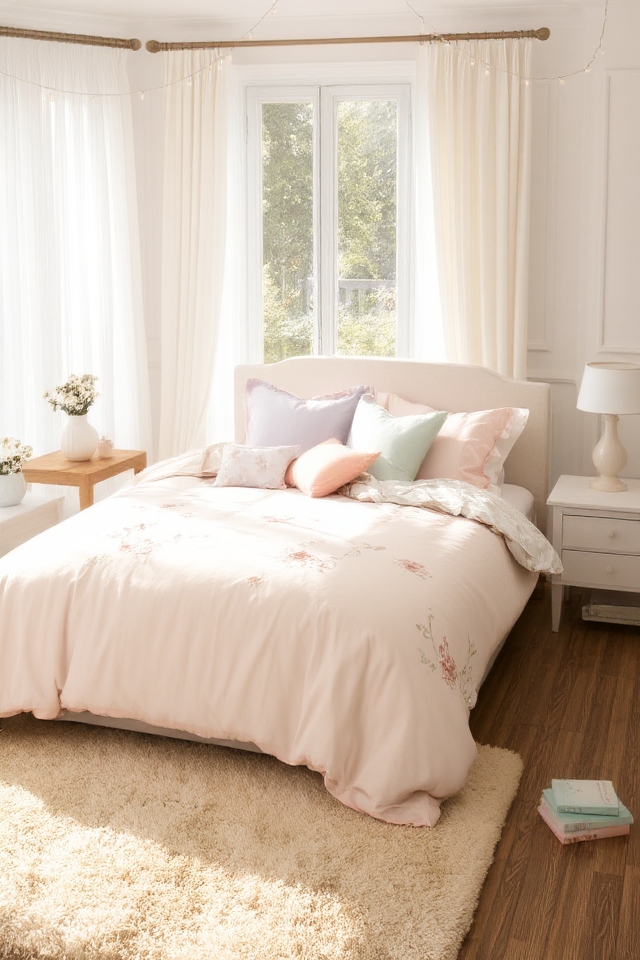 charming pastel bedding sets