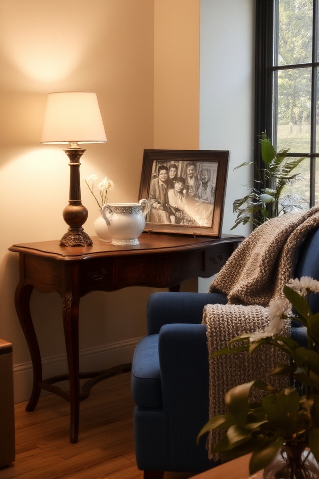 charming vintage accent table