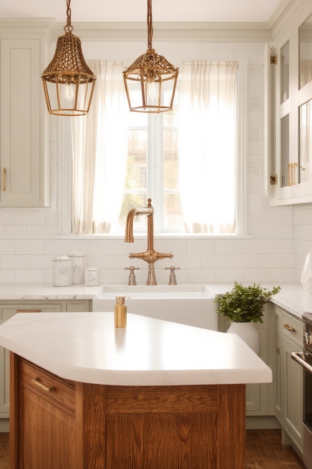 charming vintage kitchen accents