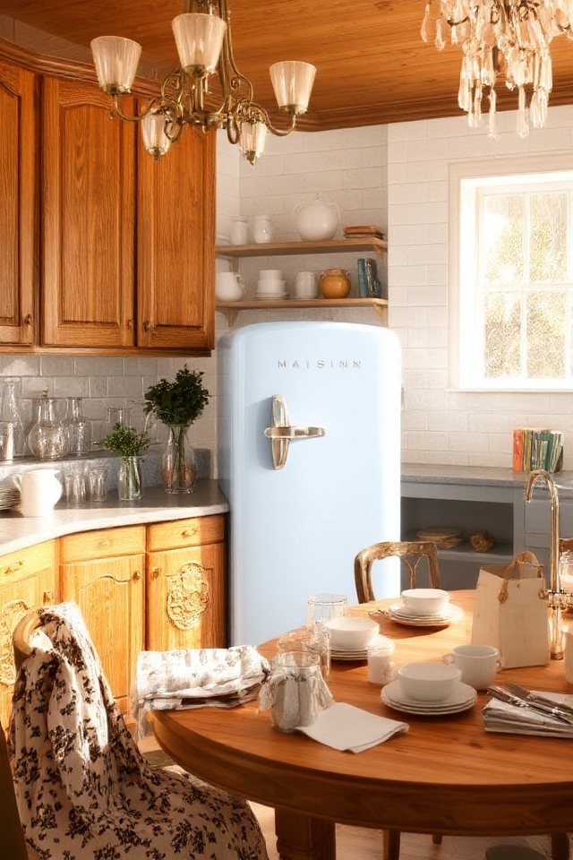charming vintage kitchen elements
