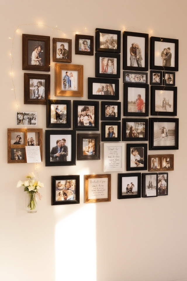 cherished memories photo display