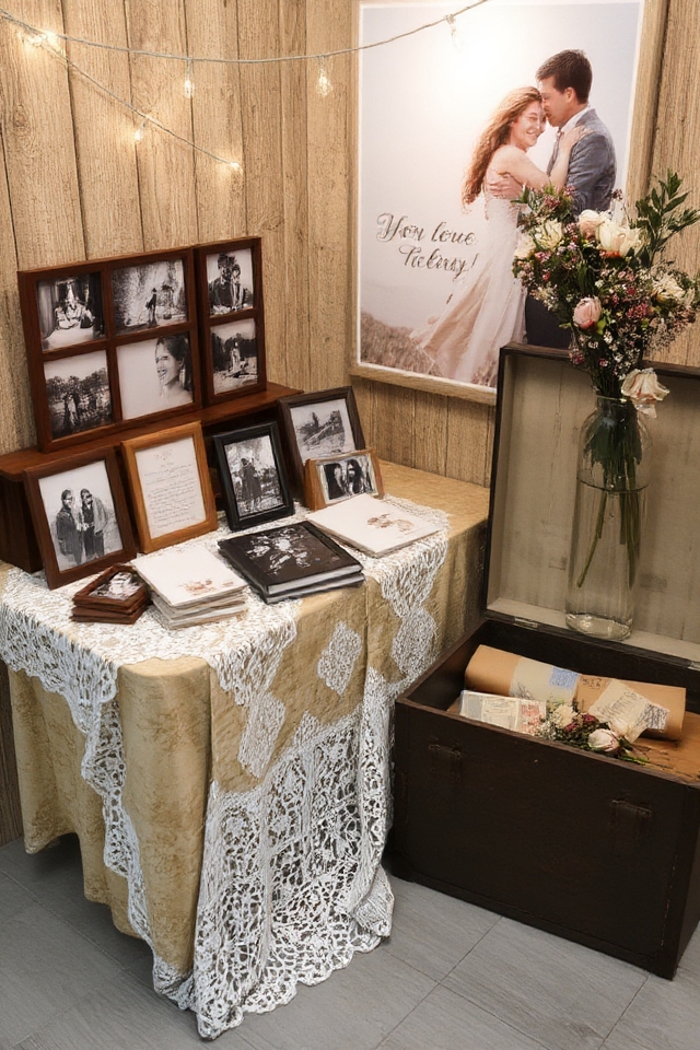 cherished moments display corner