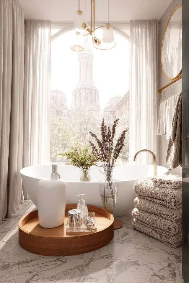 chic bathroom accessory essentials