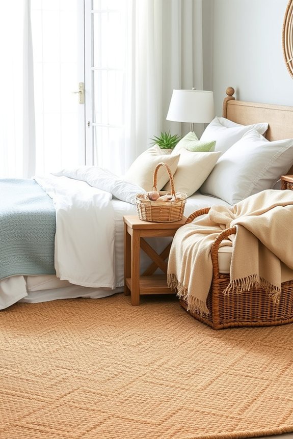 coastal charm through textiles