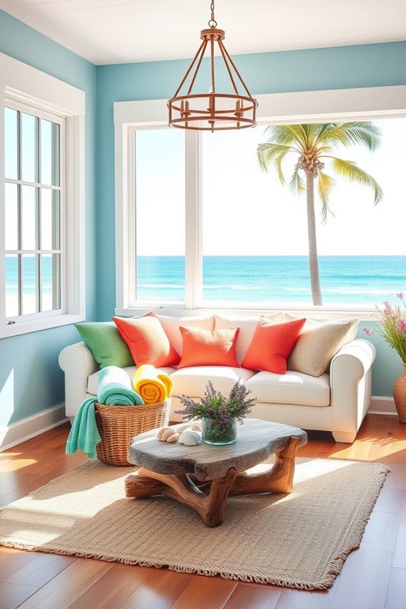 coastal color palette harmony